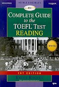 Complete guide to the TOEFL test  : reading