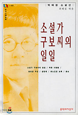 소설가 구보씨의 일일 : 박태원 소설선