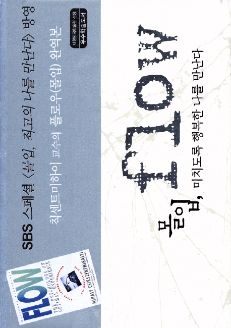 몰입 : 미치도록 행복한 나를 만난다 표지 이미지