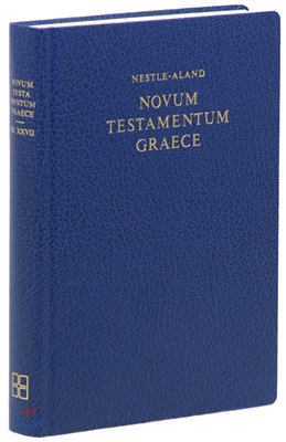 Novum Testamentum Graece. Nestle-Aland, 27th edition