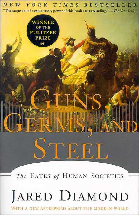 Guns, germs, and steel : the fates of human societies 표지 이미지