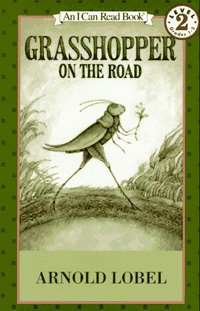 Grasshopper on the road