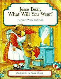 Jesse Bear, What Will You Wear? 표지 이미지