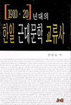 (1910,20년대의) 한일 근대문학 교류사