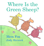 Where is the green sheep? 표지 이미지