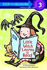Little witch learns to read 표지 이미지