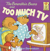 (The berenstain bears)and Too Much TV 표지 이미지