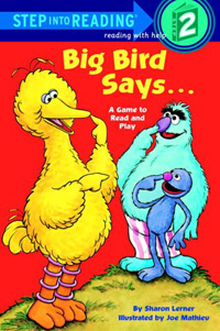 Big bird says... a game to read and play