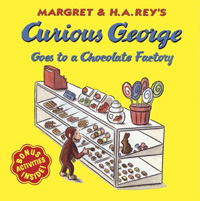 (Margret & H.A. Reys) Curious George goes to a chocolate factory