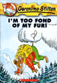 I＇m too foud of my fur!