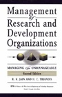 Management of research and development organizations  : managing the unmanageable