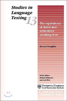 The equivalence of direct and semi-direct speaking tests