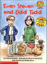Even Steven and Odd Todd : a math reader! 표지 이미지