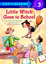 Little witch goes to school 표지 이미지