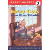 Besty Ross and the silver thimble 표지 이미지