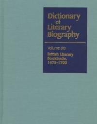 Dictionary of literary biography. 170