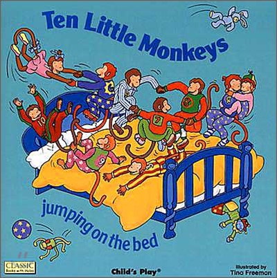 Ten Little Monkeys : jumping on the bed 표지 이미지
