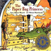 (The)Paper bag princess 표지 이미지