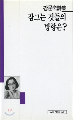 잠그는 것들의 방향은? : 강문숙詩集