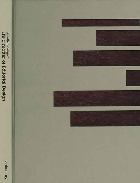 It's a matter of Editional Design