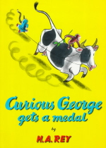 Curious George gets a medal