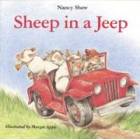 Sheep in a jeep