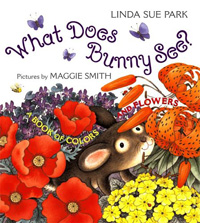 What does Bunny see?   : a book of colors and flowers