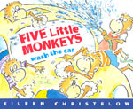 Five little monkeys wash the car 표지 이미지