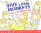 Five <span>little</span> monkeys bake a birthday cake