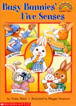 Busy bunnies five senses 표지 이미지