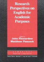 Research Perspectives on English for Academic Purposes