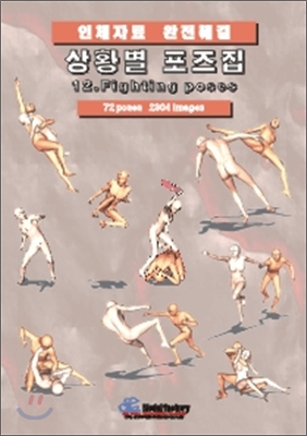 (인체자료 완전해결) 상황별 포즈집 : [이론]. 12, Fighting poses 표지 이미지