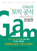 (김대균의) 토익공식 : 문법편 표지 이미지