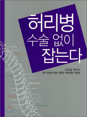 허리병 수술 없이 잡는다 표지이미지