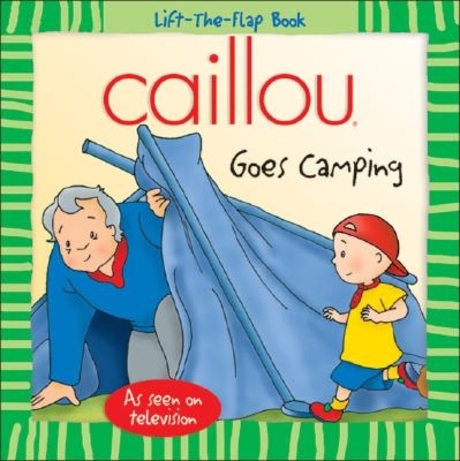 Caillou goes camping 표지 이미지
