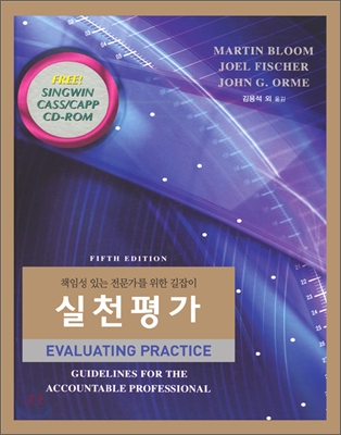 실천평가 : 책임성 있는 전문가를 위한 길잡이