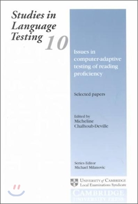 Issues in computer-adaptive testing of reading proficiency  :  Selected papers