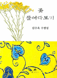 꽃 들여다보기  :  김수옥 수필집 표지 이미지