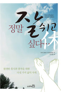 정말 잘 쉬고 싶다 : 완전한 휴식과 충전을 위한 다섯 가지 삶의 자세 표지 이미지
