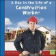 A Day in the Life of a Construction Worker (Paperback) (First Facts, Community Helpers at Work)
