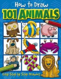 How to Draw 101 Animals(Paperback). 1