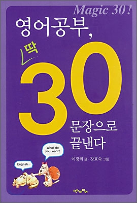 영어공부,딱 30문장으로 끝낸다 표지 이미지