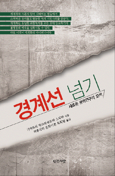 경계선 넘기  : 새로운 문학연구의 모색