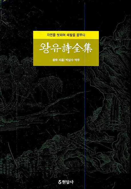 왕유詩全集  : 자연을 벗하며 해탈을 꿈꾸다 표지 이미지