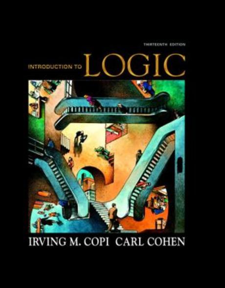 Introduction to Logic. 13th ed.