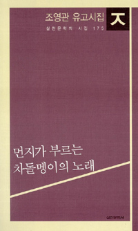 먼지가 부르는 차돌멩이의 노래 : 조영관 유고시집 표지 이미지