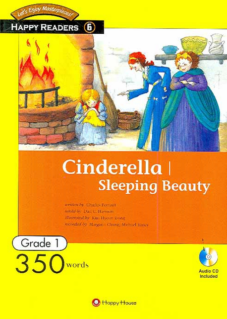 Happy Readers : Grade1. 6, Cinderella | Sleeping Beauty : Beginner 