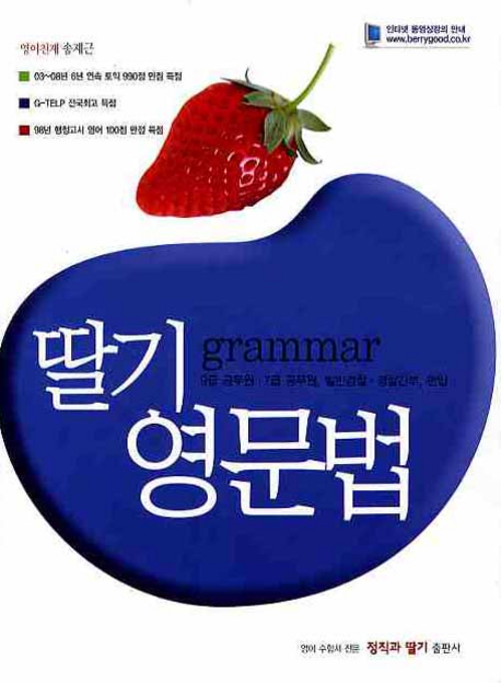 딸기 영문법 표지 이미지