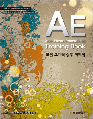 AE(After Effects Professional Training Book)  : 모션 그래픽 실무 예제집 / 이수정 지음