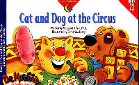 Cat and dog at the circus